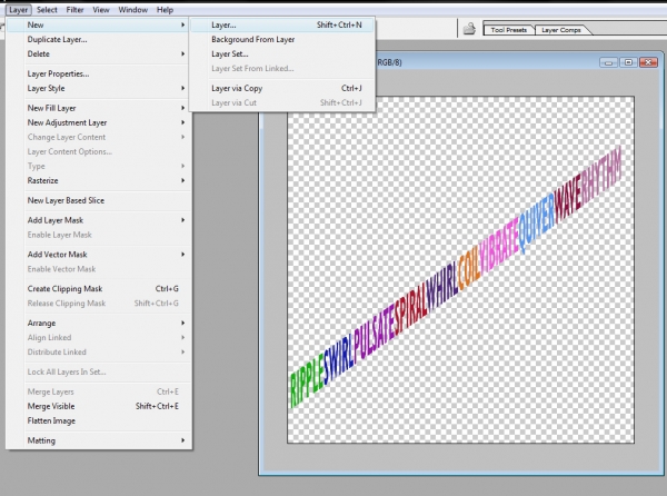 Creation of Psychedelic Swirl: Step 8